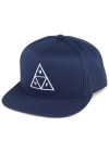 HUF Triple Triangle Snapback Cap - Navy